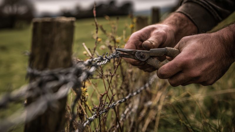 Razor Wire Installation